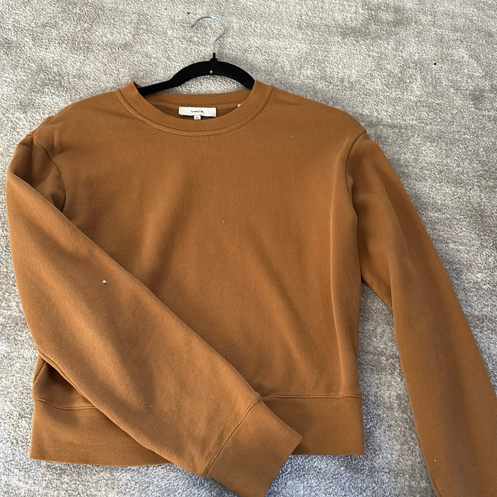 Brown Vince Top Size S